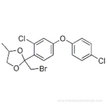 2-(BROMOMETHYL)-2-[2-CHLORO-4-(4-CHLOROPHENOXY)PHENYL]-4-METHYL-1,3-DIOXOLANE CAS 873012-43-2
